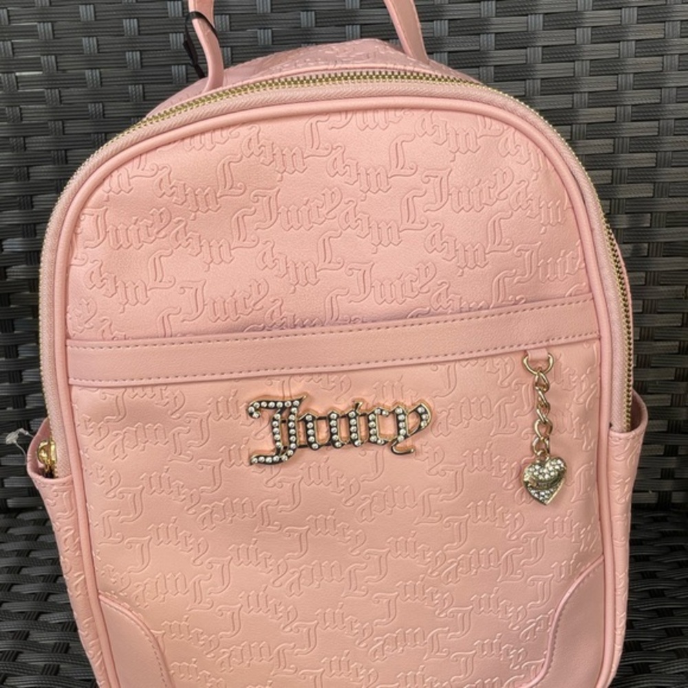 JUICY COUTURE,Juicy Couture Light Pink Backpack.